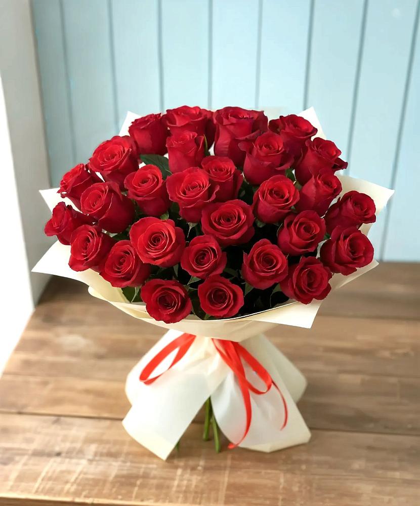 Букет 29 Красных роз в Радужном Ханты-Мансийского АО