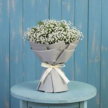Букет цветов из:  Гипсофила в Радужном Ханты-Мансийского АО