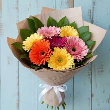 Букет цветов из:  Герберы в Радужном Ханты-Мансийского АО
