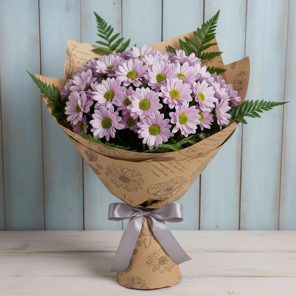 Букет цветов из: Хризантемы в Радужном Ханты-Мансийского АО