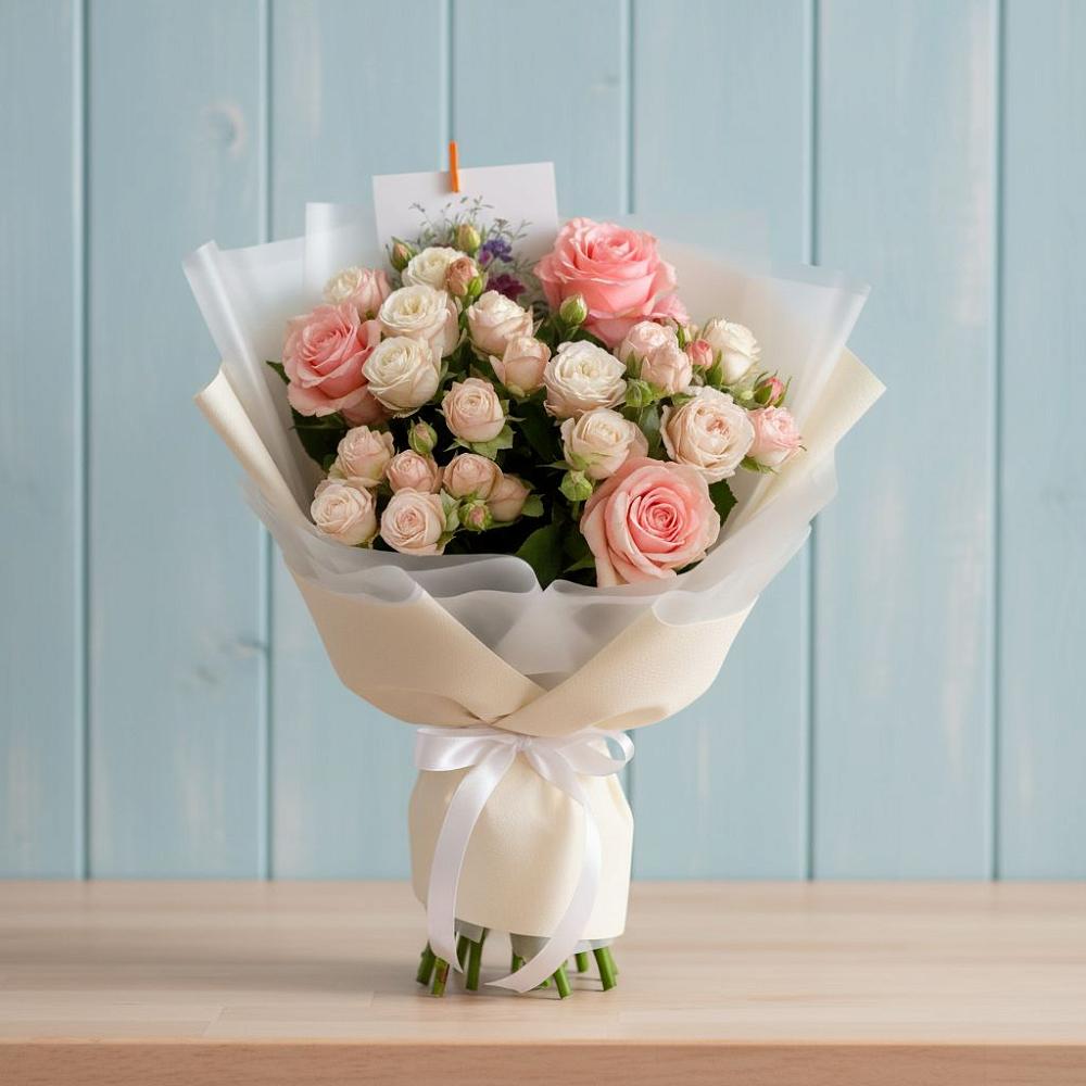 Букет цветов из: Розы в Радужном Ханты-Мансийского АО