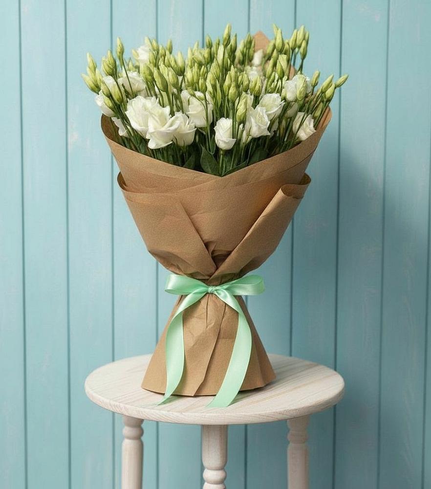 Букет цветов из: Лизиантусы в Радужном Ханты-Мансийского АО