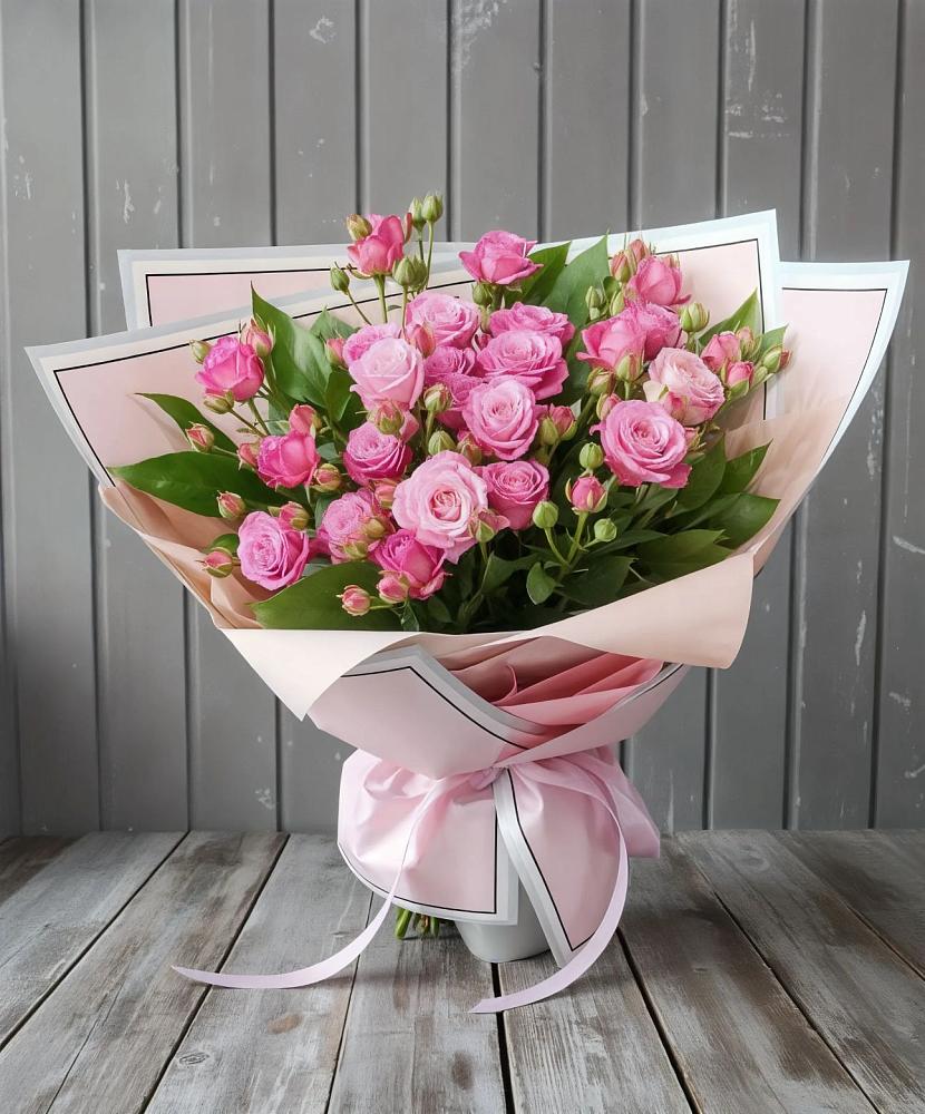 Букет Розовый кустик в Радужном Ханты-Мансийского АО