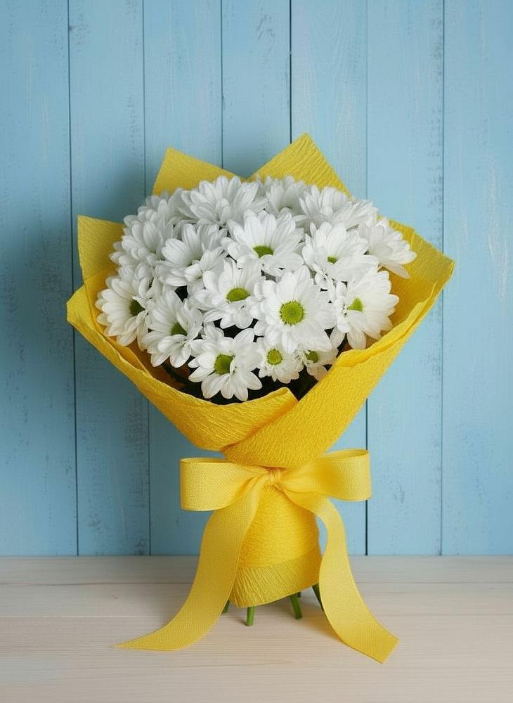 Букет цветов из: Хризантемы в Радужном Ханты-Мансийского АО