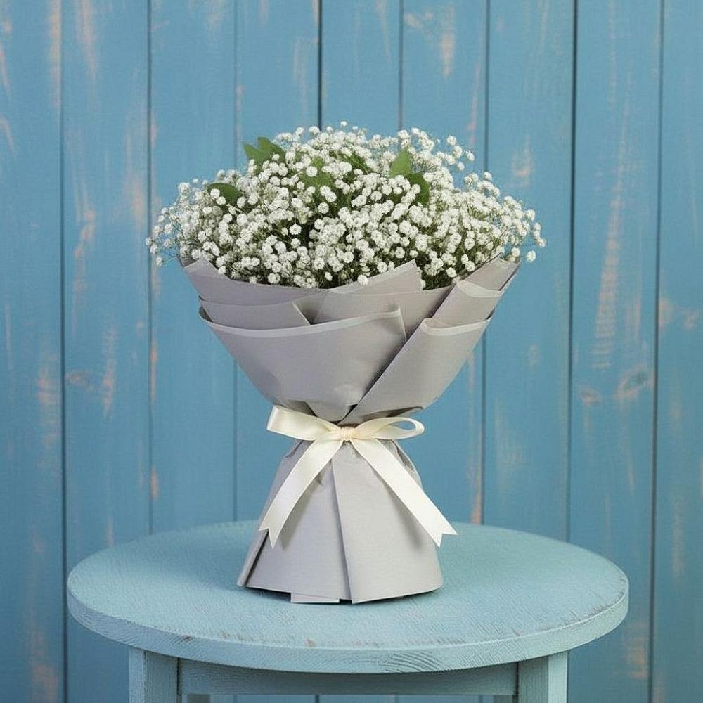 Букет цветов из: Гипсофила в Радужном Ханты-Мансийского АО