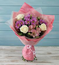 Букет цветов из:  Герберы в Радужном Ханты-Мансийского АО