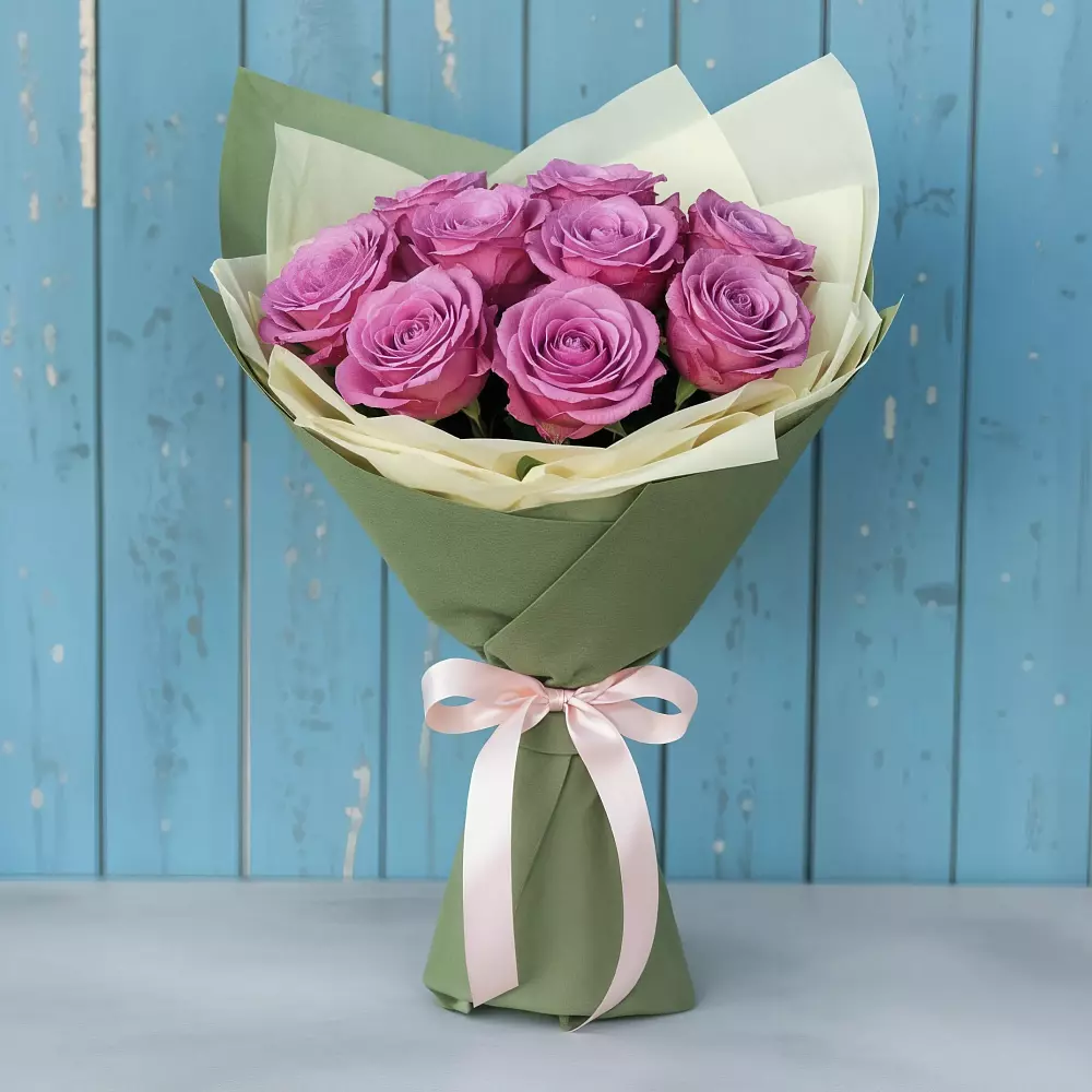 Букет Розы Фёрст Леди в Радужном Ханты-Мансийского АО