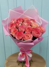Букет 15 Розовых роз Равель в Радужном Ханты-Мансийского АО