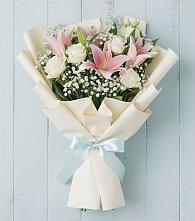 Букет цветов из:  Лилии в Радужном Ханты-Мансийского АО