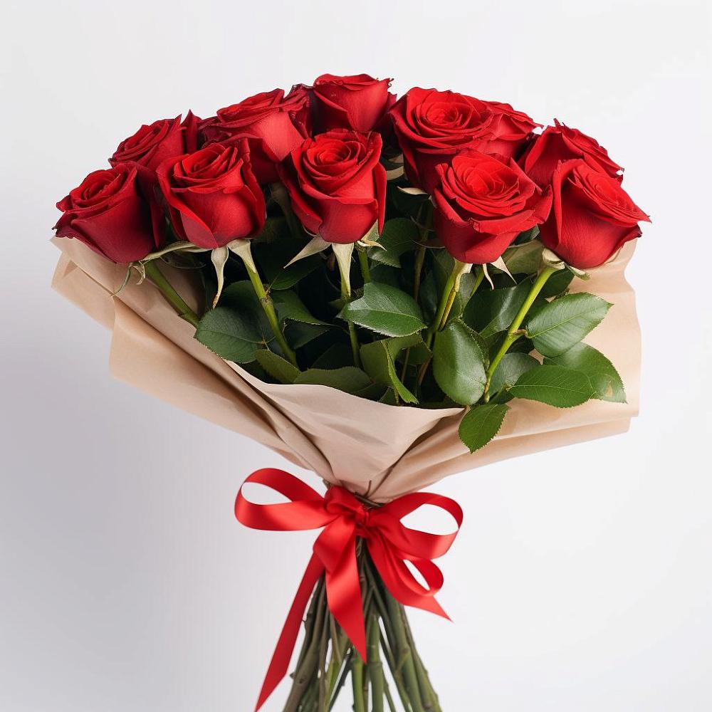 Букет 11 Красных роз Эдлесс Лав в Радужном Ханты-Мансийского АО