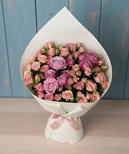 Букет цветов из:  Розы #REPLACE_PRED# Радужном Ханты-Мансийского АО